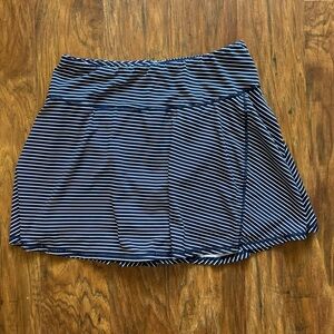 Kyodan Navy Striped Women's Tennis Skirt